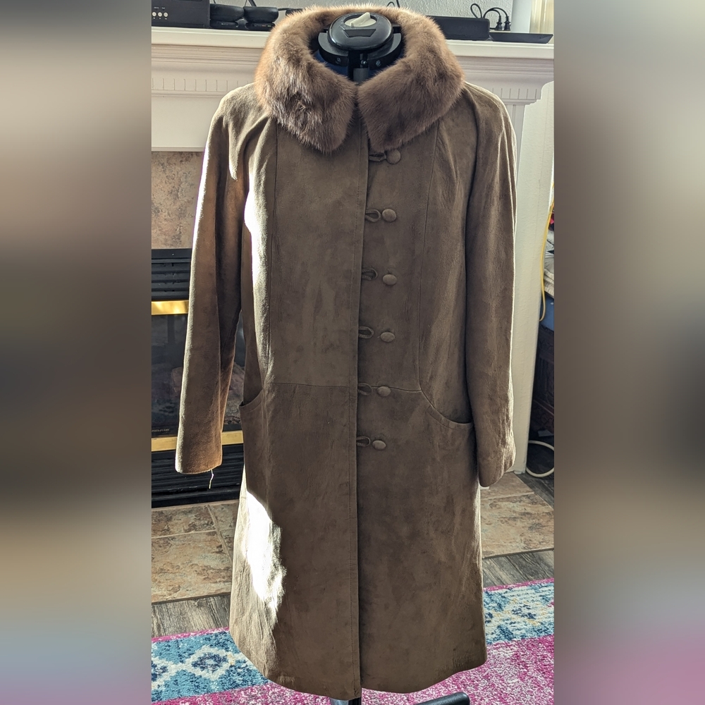 Women's Suede Coat